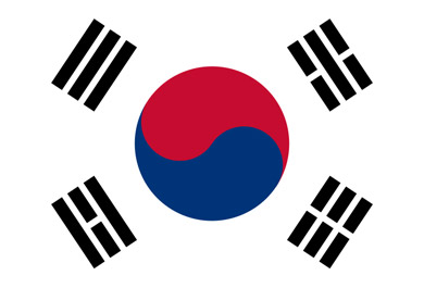 Republic of South Korea Flag
